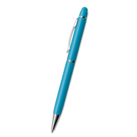 STYLO EN ALUMINIUM MINOR CYAN