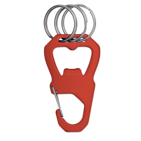 RED BOTTLE OPENER KEYRING KOOP