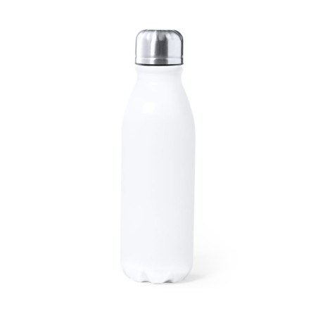 GARRAFA ALUMÍNIO 550ML BRANCO RAICAN