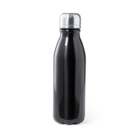 BLACK ALUMINIUM BOTTLE 550ML RAICAN