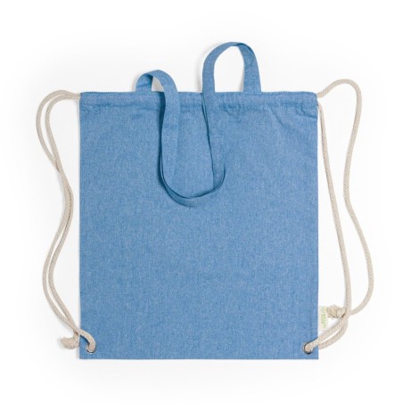 BLUE DRAWSTRING BAG FENIN