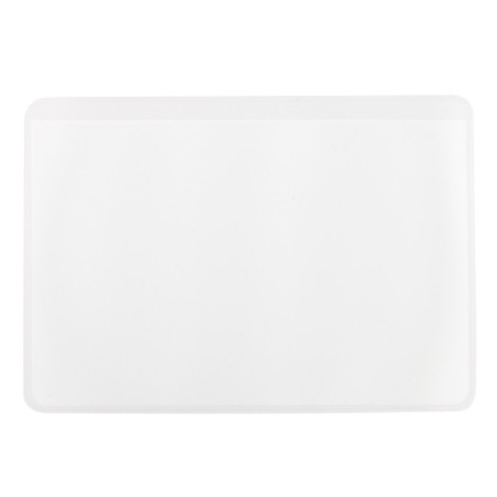 PORTE-CARTES EN PVC 1 COMPARTIMENT KARGAN BLANC