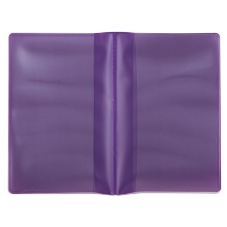 PURPLE 2-CARDS PVC COVER DEBUS