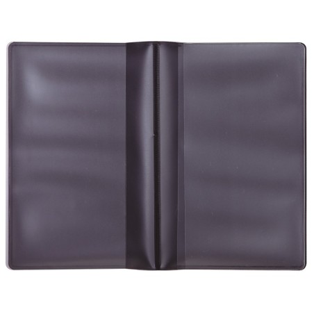 BLACK 2-CARDS PVC COVER DEBUS