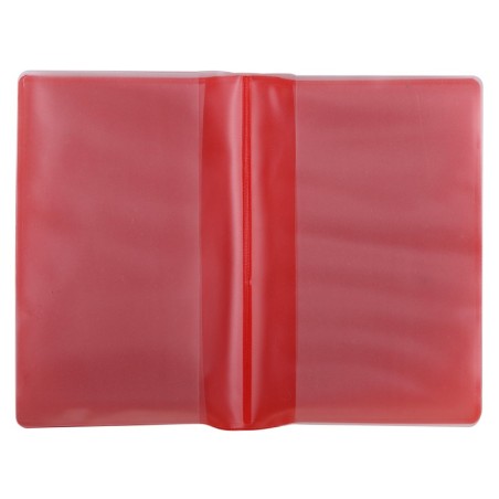 RED 2-CARDS PVC COVER DEBUS