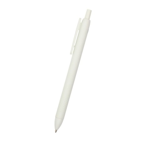 WHITE BIODEGRADABLE-PLA PEN BAXTER