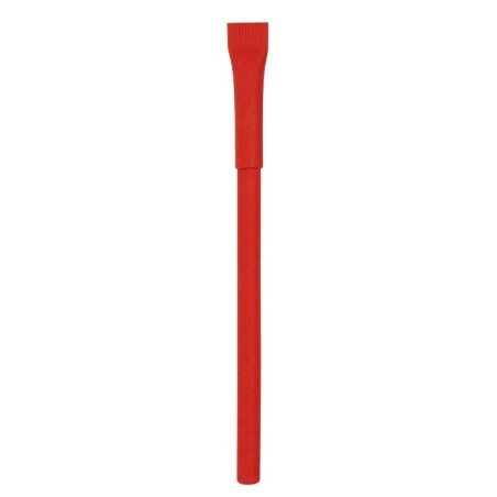 RED CARDBOARD PEN FLAUT