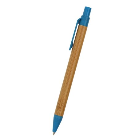 BLUE BAMBOO AND WHEAT-STRAW/ABS PEN CHIST