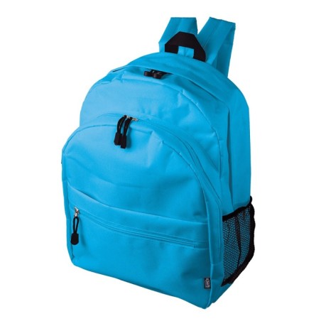 SAC À DOS POLYESTER RPET  BUSSY CYAN