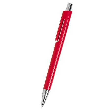 BOLIGRAFO PLASTICO ALPHA ROJO