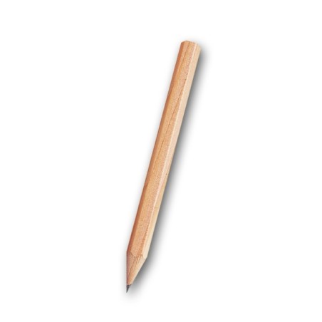 NATURAL MINI HEXAGONAL PENCIL WITHOUT ERASER LANARA