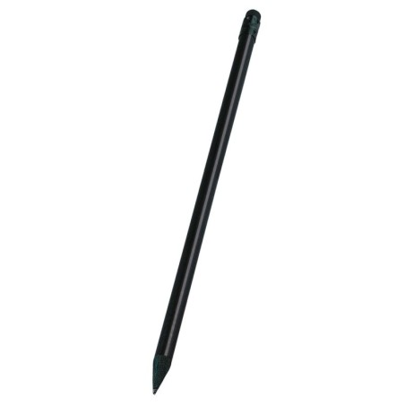 BLACK WOODEN ROUND PENCIL WITH ERASER LARDIS