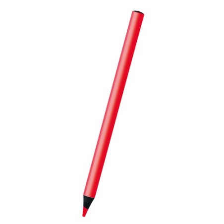 PINK FLUORESCENT WOODEN PENCIL FLUKI