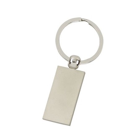 MATTE RECTANGULAR KEYRING POST