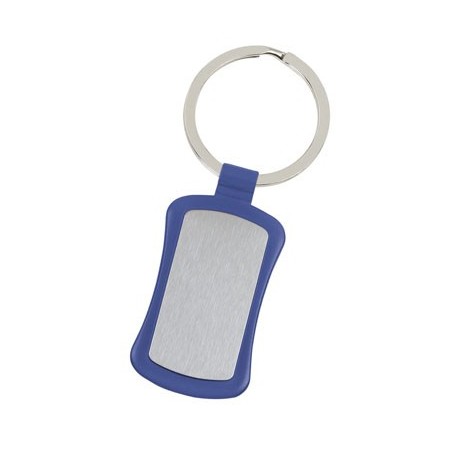 BLUE METALLIC KEY RING NEO