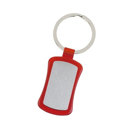 RED METALLIC KEY RING NEO