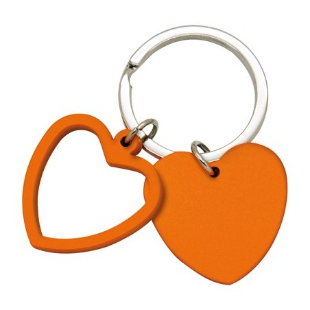 FLUOR ORANGE METALLIC KEY RING BLUNT