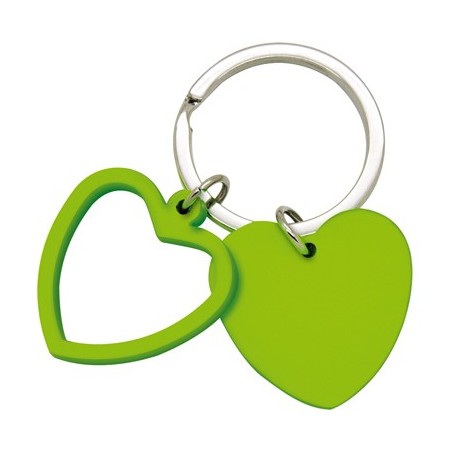 FLUOR GREEN METALLIC KEY RING BLUNT