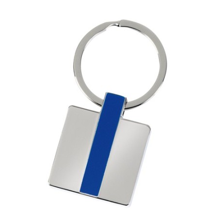 BLUE METALLIC KEY RING MARTIN