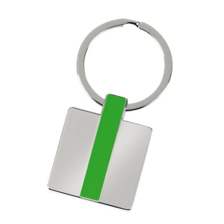 GREEN METALLIC KEY RING MARTIN