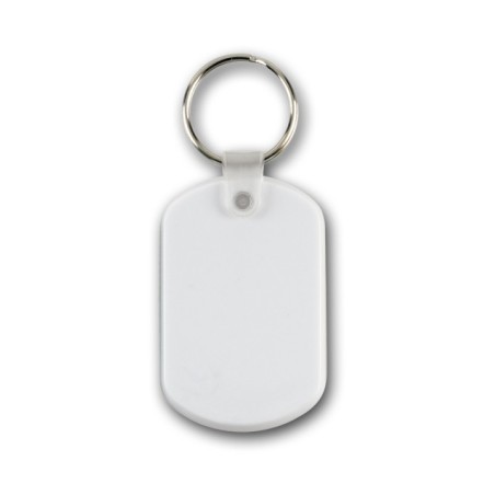 WHITE KEY RING PVC NAVY