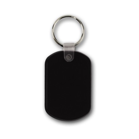 BLACK KEY RING PVC NAVY