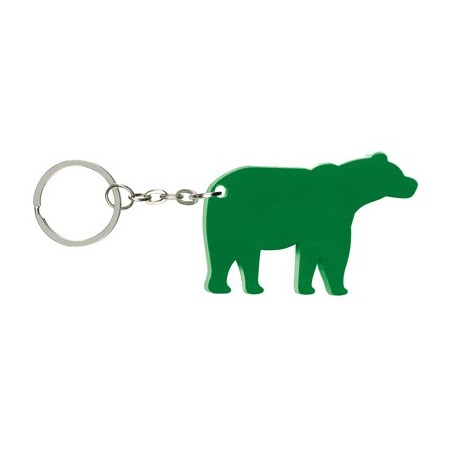 LLAVERO ALUMINIO BEAR VERDE