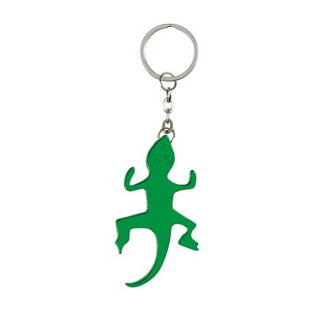 GREEN ALUMINIUM KEY RING IBIZA