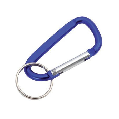 BLUE ALUMINIUM CARABINER MOSQUI