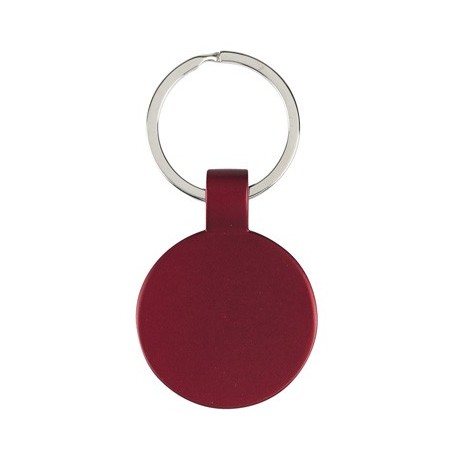 BURGUNDY METALLIC KEY RING TINKER