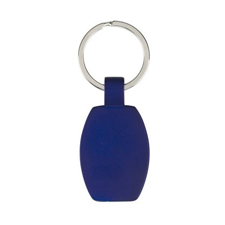 BLUE METALLIC KEY RING HUSO