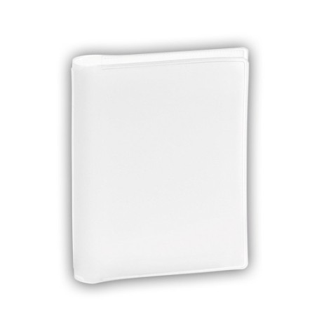 WHITE PVC CARDHOLDER SASSI