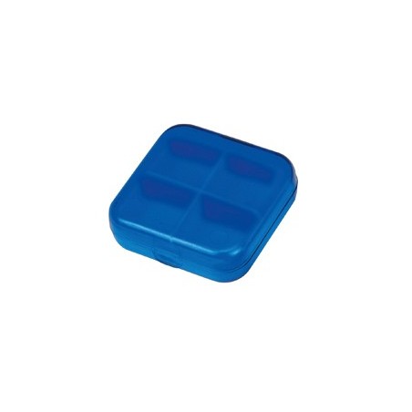 PASTILLERO PLASTICO MEDIC AZUL