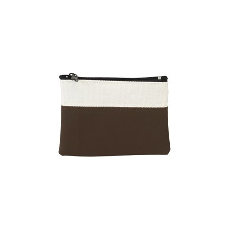 BROWN PU PURSE MACBI