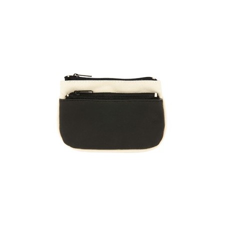 BLACK PVC-POLYESTER PURSE KUCA