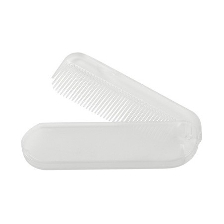 WHITE FOLDABLE COMB BALD