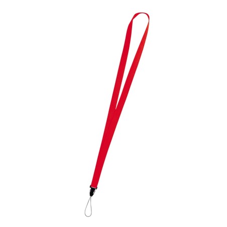 LANYARD POLIÉSTER LADUM VERMELHO