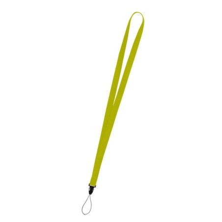 LIGHT GREEN LANYARD POLYESTER LADUM