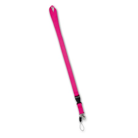 LANYARD POLIESTER LAVOT FUCSIA