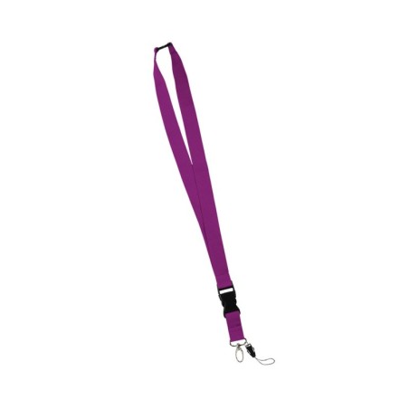 LANYARD POLIESTER LAWFUL MORADO