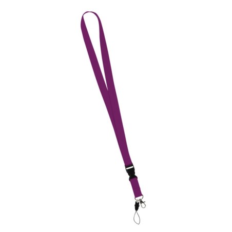 PURPLE LANYARD POLYESTER LAVOT