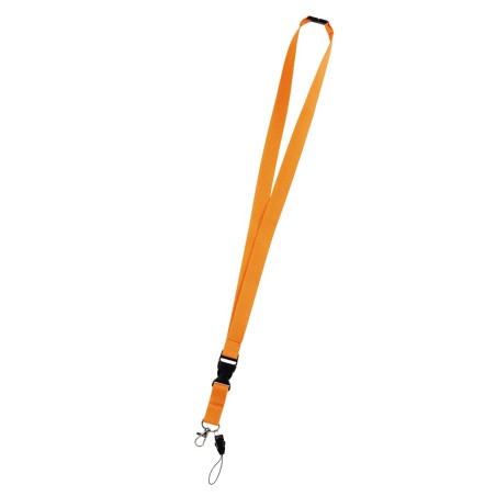 LANYARD POLIESTER LAWIN NARANJA