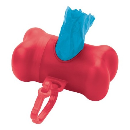 DISPENSADOR BOLSAS BONE ROJO