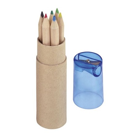 ÉTUI À CRAYONS DE COULEURS TUBO