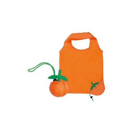 BOLSA PLEGABLE FRUIT NARANJA