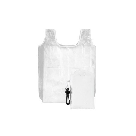 SAC PLIANT POLYESTER LAST BLANC