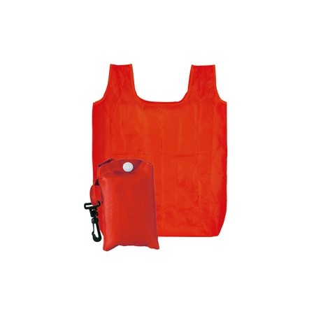 RED FOLDABLE POLYESTER BAG LAST