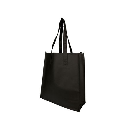 BLACK NON WOVEN BAG TECSON