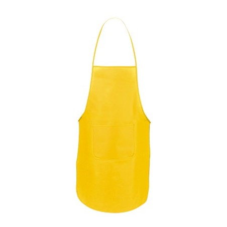 YELLOW NON WOVEN APRON SUBWAY