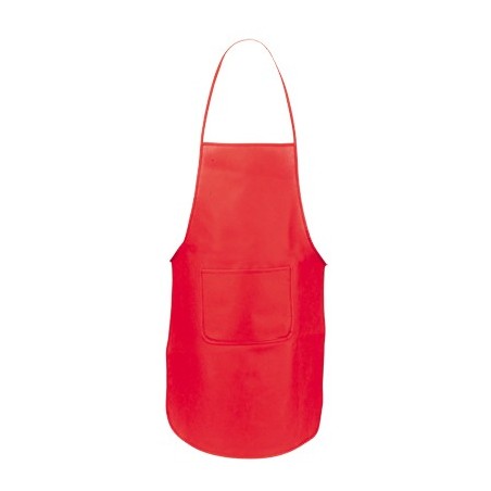 RED NON WOVEN APRON SUBWAY